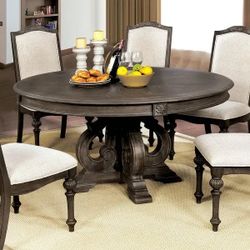 The Gray Barn New Lands Rustic Brown 60-inch Round Dining Table