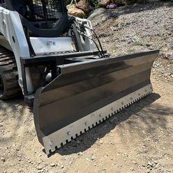 Skid Steer Dozer Blade Attachment 