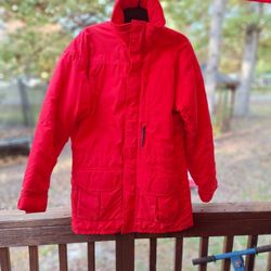 Vintage Columbia Winter Jacket in Red! Size Medium