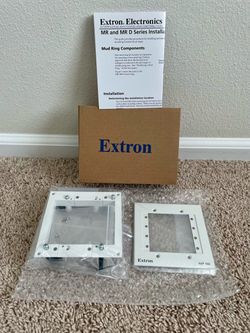 EXTRON Plastic Mounting Bracket (Mud Ring) AAP 102 White 60-300-03 (NEW IN BOX)