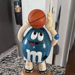 Blue Basketball M&ms Dispenser