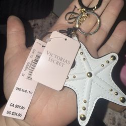 Victoria’s Secret starfish keychain