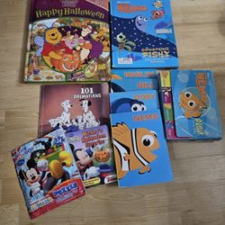 Disney Kid Books (Mickey Mouse, Winnie The Pooh, Etc)