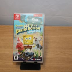 NEW NINTENDO SWITCH SPONGEBOB SQUAREPANTS BATTLE FOR BIKINI BOTTOM