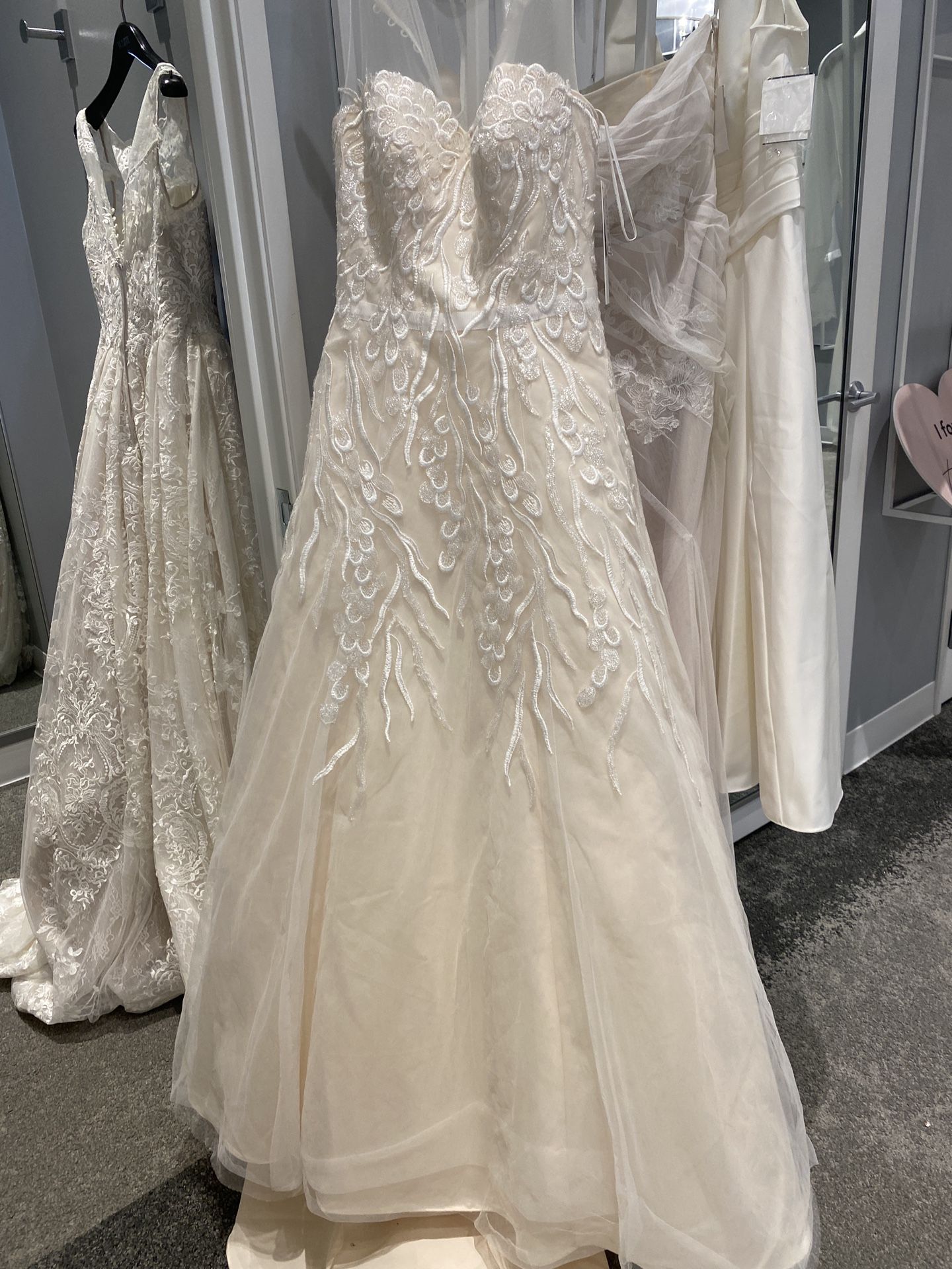 Sample Size 12 Wedding Dress