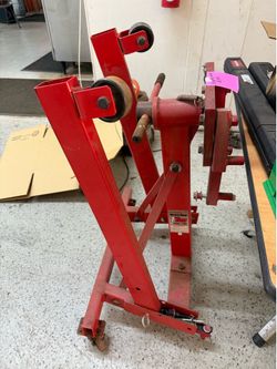 Engine hoist stand