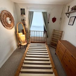 Bed Frame And Headrest 