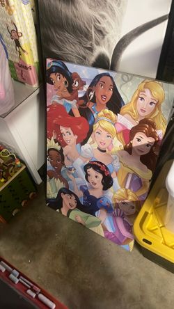 Disney princess art