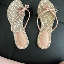 Kate Spade Leather Sandals 7.5