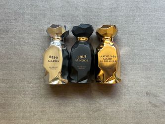 Arabiyat Prestige Perfume Bundle Marwa Al Noor Mahd Al Dhahab