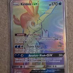 Keldeo GX (240/236) FULL ART