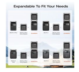 ECOFLOW delta 3 series smart battery extension bank