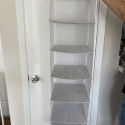 Hanging Shoe Organizer With 6 Shelves