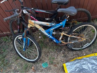 Busted bikes lol.