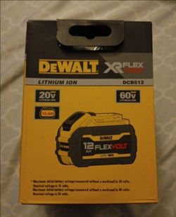 Dewalt Flex Volt 12.0ah 20v/60v battery