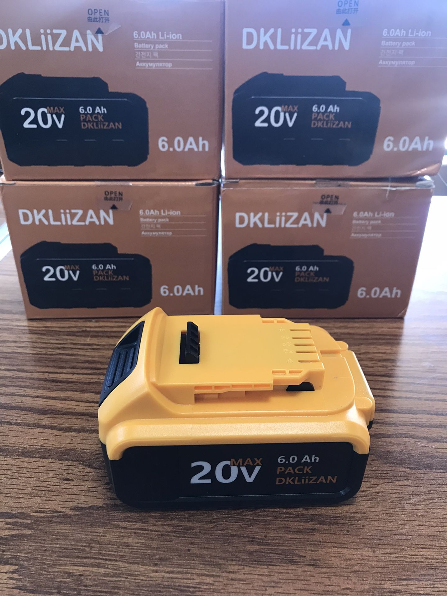 Replacement Battery for DeWalt 20v Max New In The Box $30 Each Or Two For $50
