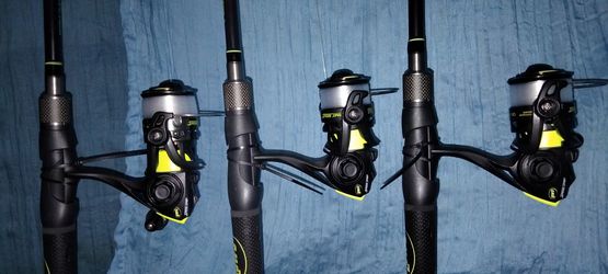 3).*BRAND NEW* LEWS R-30 MACH 2 SPEED SPINNING REEL ON A MATCHING