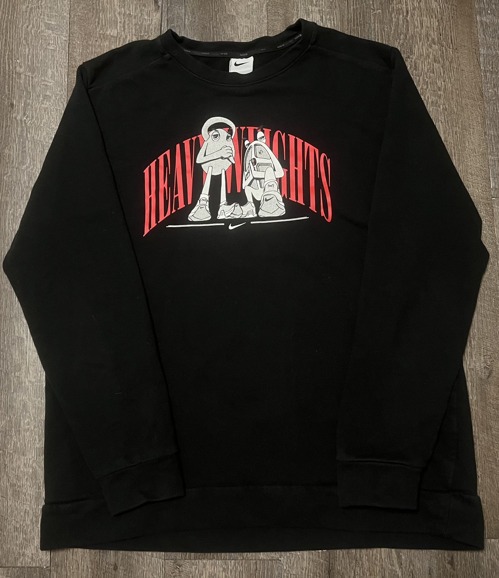 Nike Heavyweights Lifting Crewneck Sweater size Large