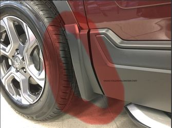 Sealed In Box, Set Of Mud Flaps, 2017-2022 CR-V