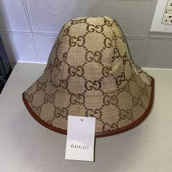Beautiful Brown Gg Bucket Hat Gucci Fashion 