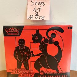 Destined Rivals Pokemon Center Exclusive Elite Trainer Box (ETB) Factory Sealed