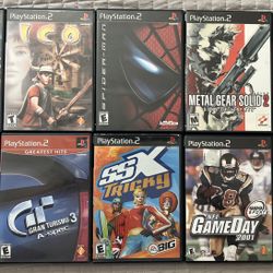 PS2 Games $10-40