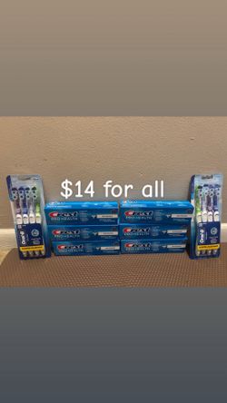 Crest toothpaste bundle