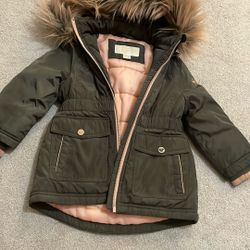 Michael Kors 3T Toddler Girls Parka Winter Jacket