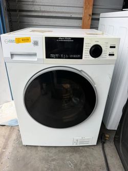 New equator 1.62 cu. Ft./15lbs Fully Built-in All-in-One Washer Dryer Combo Ventless 110V in White