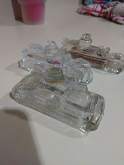 Old Glass Candy Jars ( price below)