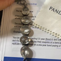 sterling Silver Quarts Bracelet 