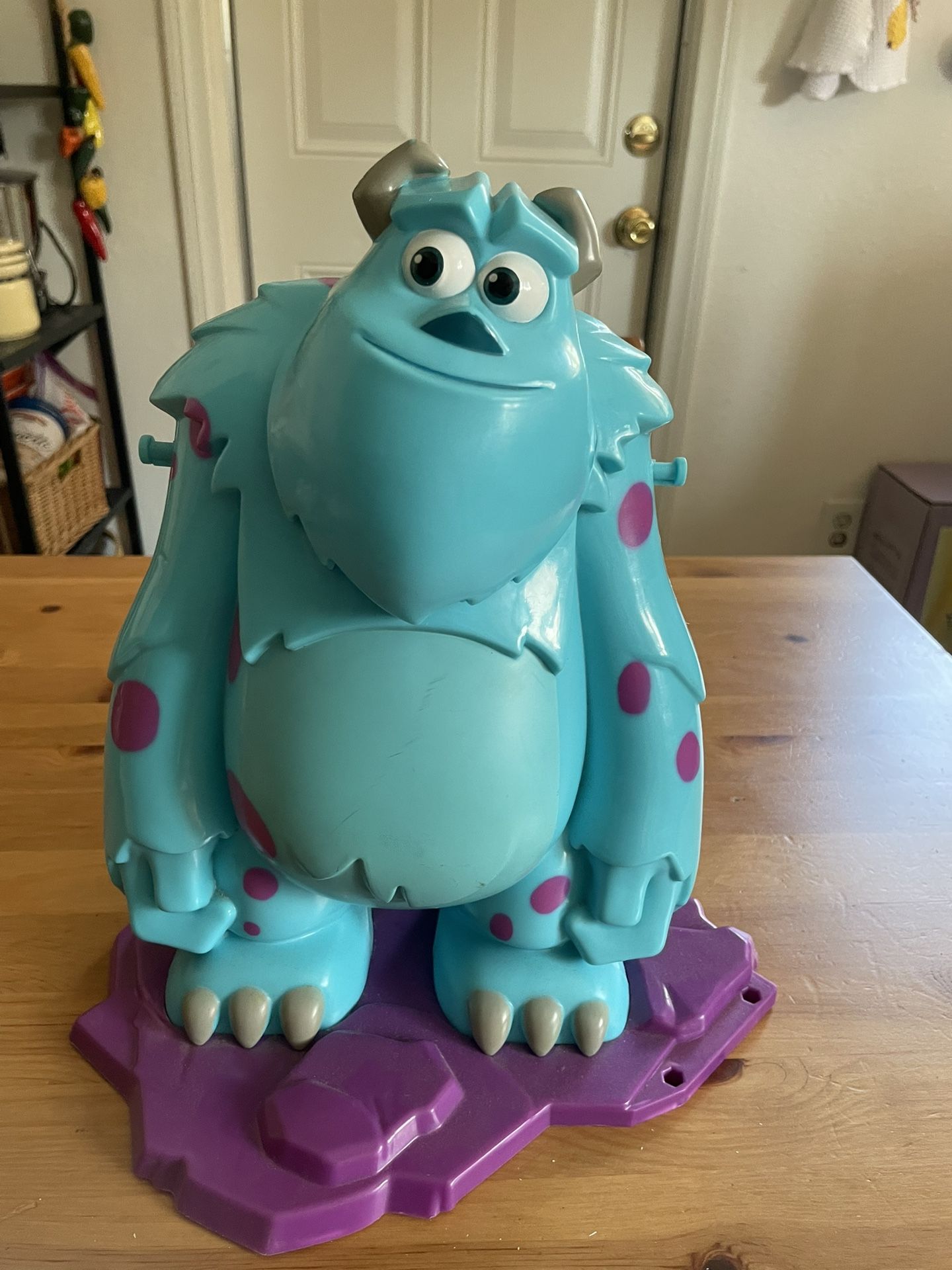 Disney World Monsters Inc Popcorn Bucket And Toy