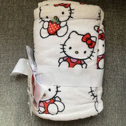 Hello Kitty Strawberry Hand Towels