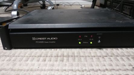 Crest audio 2 Channel amplifier