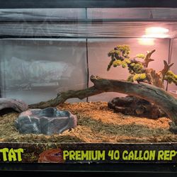 40 gallon reptile tank