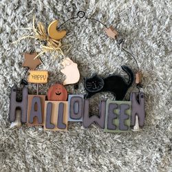Hanging Halloween Sign