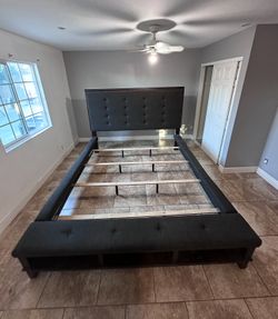California king size bed frame