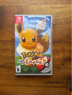 Pokemon Let’s Go Eevee