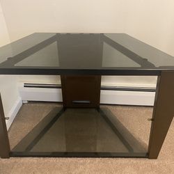 Glass TV Stand / Media Table – $50