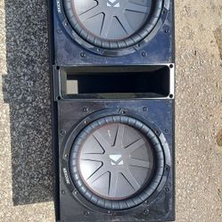 Kicker 12s CompR In Good Condition 