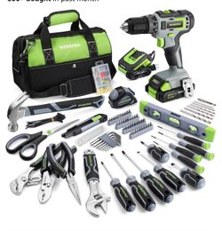 158 pc drill tool set