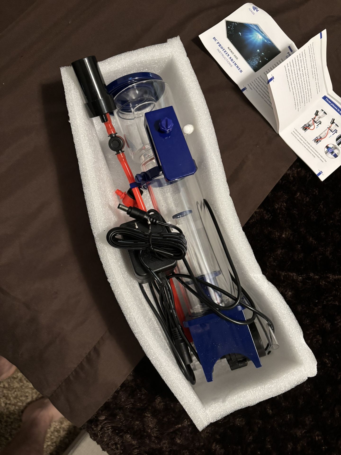 Nano 50D Protein Skimmer for Aquarium