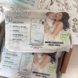 Abana breastmilk storage bags