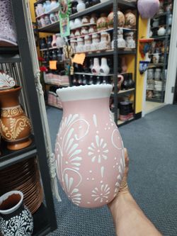 Talavera flower vase