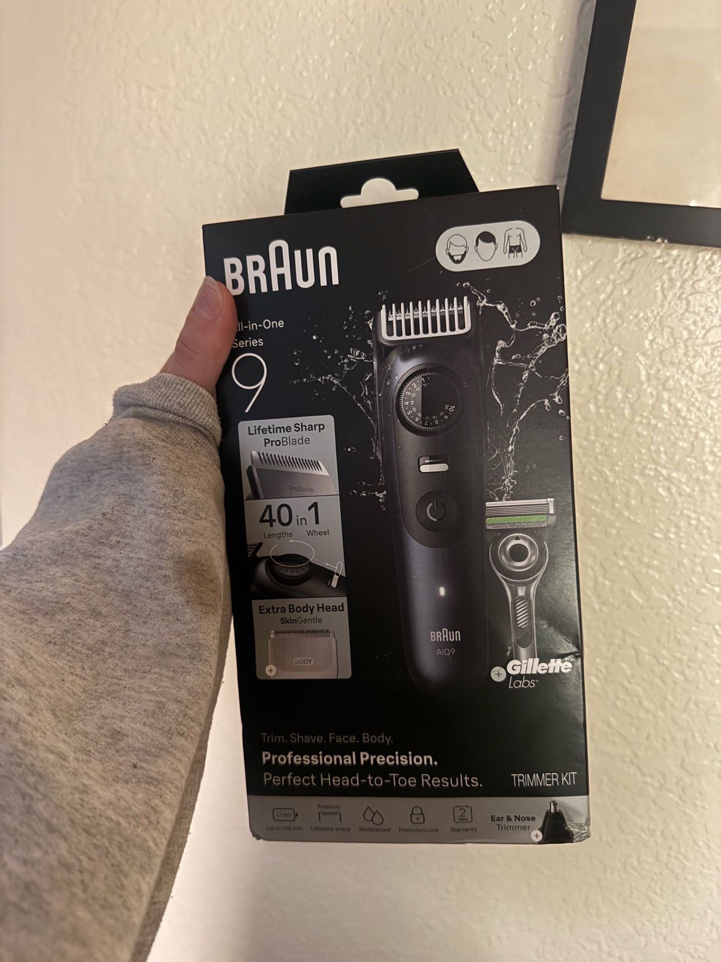 For Sale: Braun All-in-One Series 9 Trimmer Kit - Brand New, Unopened