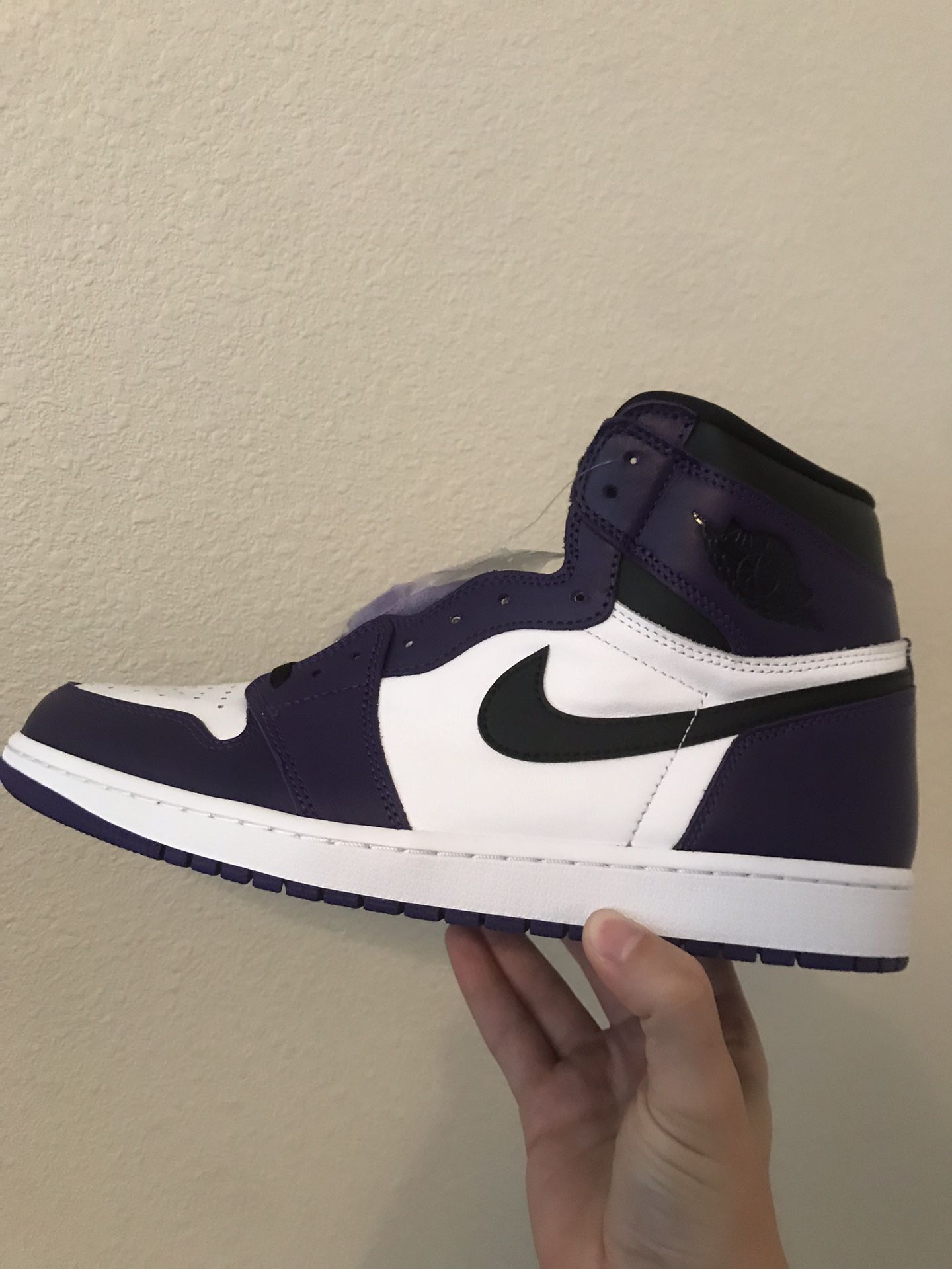 Jordan 1 Court Purple - Size 12