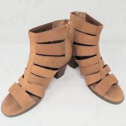 Vionic Open Toe Ankle Bootie Sandals Women's Shoes Size 9