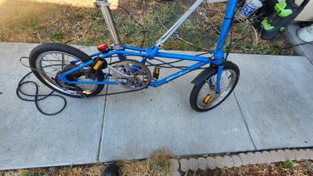 vinatge foldable bike