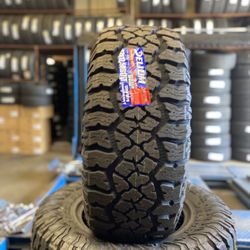LT33X12.50R17 DELIUM ALL TERRAIN 4 NEW TIRES 