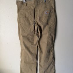 Carhartt Slim Fit Rugged Flex men’s carpenter canvas pants size 31X32